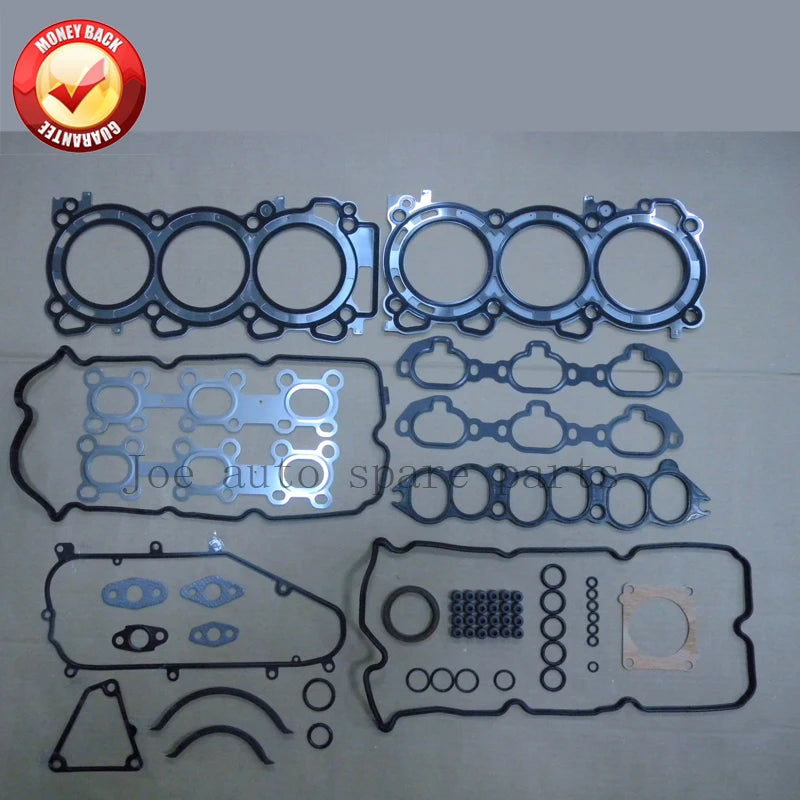 VQ30DE 3.0L 2987cc  Engine Full gasket set kit for Nissan Maxima  (A32) 1995-1999 / Infiniti I30 (A32) 1996-1999 10101-38UX5