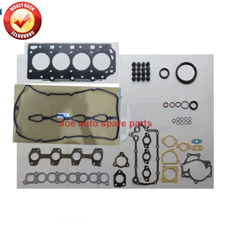 D4CB Engine Full gasket SET kit for Hyundai H1 H200 Starex Porter Kia Sorrento 2497cc 2.5 CRDI 16V 2003- K0AH110270A K0AH110270