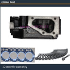 cylinder head for Nissan Pick Up King Kab Terrano II Mistral  2.7 TD 8V 92-99 TD27 TD27T TD27TI 11039-43G03 with gasket bolt