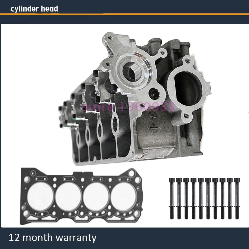 G16B cylinder head for Suzuki Baleno Swift Escudo Vitara Sidekick X-90 Esteem Grand Vitara Cultus  1.6L with gasket bolt