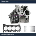 G16B cylinder head for Suzuki Baleno Swift Escudo Vitara Sidekick X-90 Esteem Grand Vitara Cultus  1.6L with gasket bolt