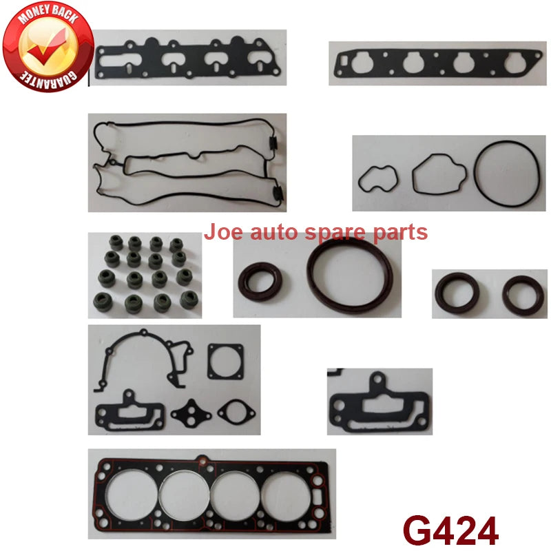 G424 complete repair Overhaul engine full gasket set kit for Daewoo forklift