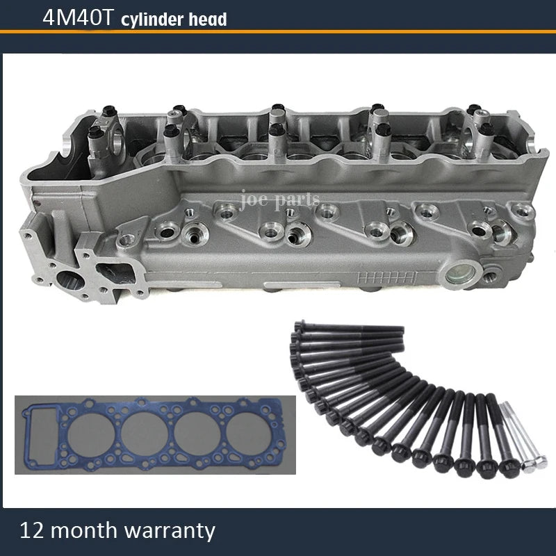 4m40T 4m40-t cylinder head for Mitsubishi Montero/L200/Galant MK VI/Challenger 2835cc 2.8TD 94-06 with bolt gasket