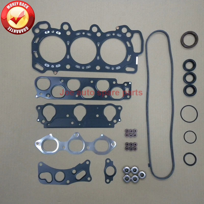 J30A1 J30A2 Engine Full gasket set kit for Honda ACCORD Mk VII VI Akula CL 2997cc 3.0L 3.0 Vtec 96-03 50181000 (right) engine