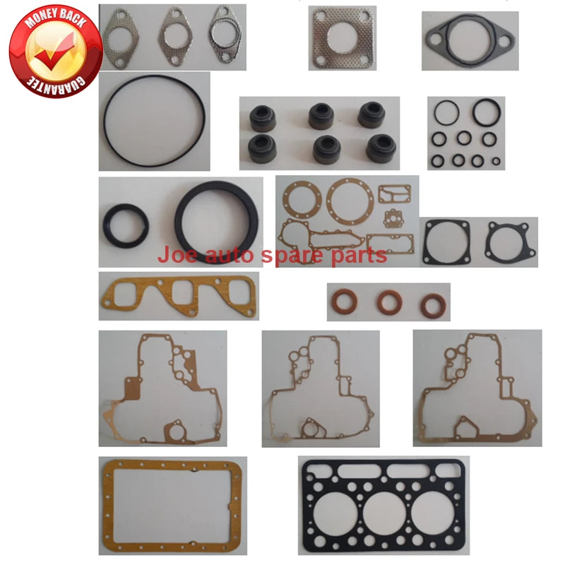 D1303 3D82 complete Engine Full gasket set kit for Kubota