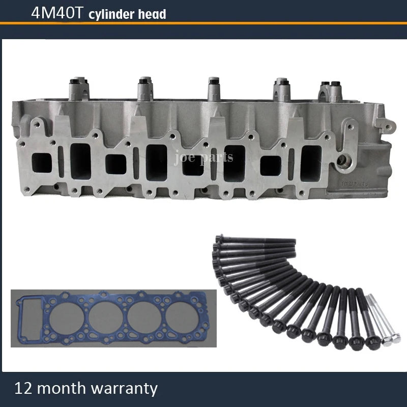 4m40T 4m40-t cylinder head for Mitsubishi Montero/L200/Galant MK VI/Challenger 2835cc 2.8TD 94-06 with bolt gasket