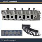 4m40T 4m40-t cylinder head for Mitsubishi Montero/L200/Galant MK VI/Challenger 2835cc 2.8TD 94-06 with bolt gasket