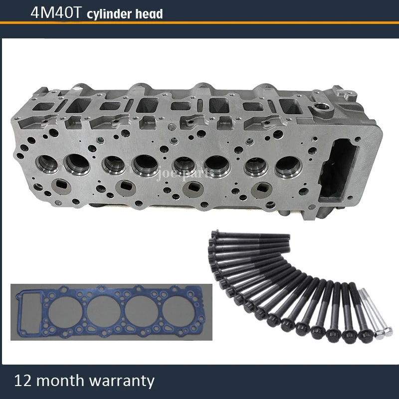 4m40T 4m40-t cylinder head for Mitsubishi Montero/L200/Galant MK VI/Challenger 2835cc 2.8TD 94-06 with bolt gasket