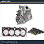 cylinder head for Ford Econovan Courier Escort Tempo 1998CC 2.0 D 8V 1983- engine : R2 RF  R263-10-100J  with gasket bolt