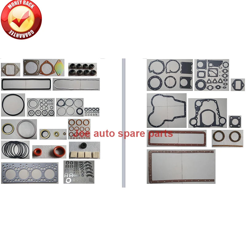 Engine Full gasket set kit for Komatsu D50P Bulldozer etc Machine engine: 4D120