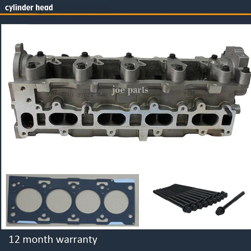 D4EA engine cylinder head for HYUNDAI  SONATA IV ELANTRA TRAJET (FO) MPV SANTA Fe I TUCSON (JM) with  gasket bolt 2210027000