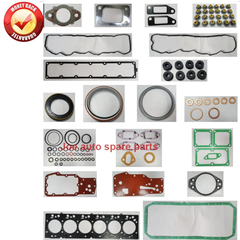 6D107 S6D107 Engine Full gasket set kit for KOMTASU PC240LC-8 PC200 PC200-8 PC240-8 Excavator