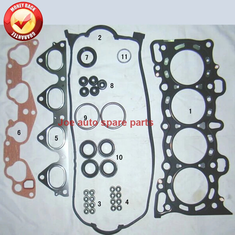 D15Z1 Engine Full gasket set kit for Honda CIVIC Mk IV V EG EH EG8 EG4 1.5 i 1.5L 1493cc 1991-1995 50141900 9931520 S32160 GV020