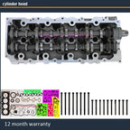 1KD 1KDFTV complete Cylinder head assembly for Toyota Land Cruiser 90 120 Dyna 150 Hilux Fortuner 3.0 TDI with full gasket bolt