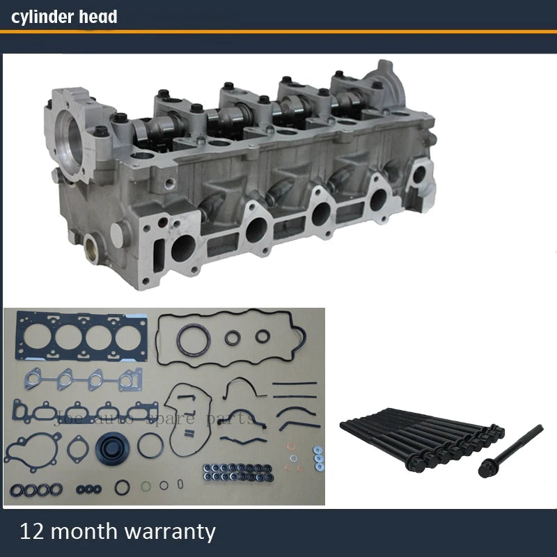 D4EA complete cylinder head assembly for HYUNDAI  SONATA IV ELANTRA TRAJET (FO) MPV SANTA Fe I TUCSON (JM) with full gasket bolt