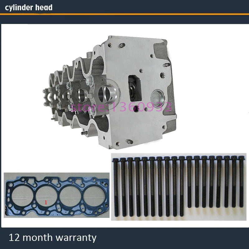 2CTE 3CTE  cylinder head  for Toyota Avensis Carina Picnic Corona Caldina Gaia Ipsum 2.0 2.2 d with gasket bolt 11101-64390