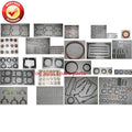 S6D155 6D155 Engine Full gasket set kit for Komatsu Excavator  PC200-3 PC500 PC600