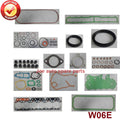 W06E complete repair Overhaul engine full gasket set kit for Hino truck