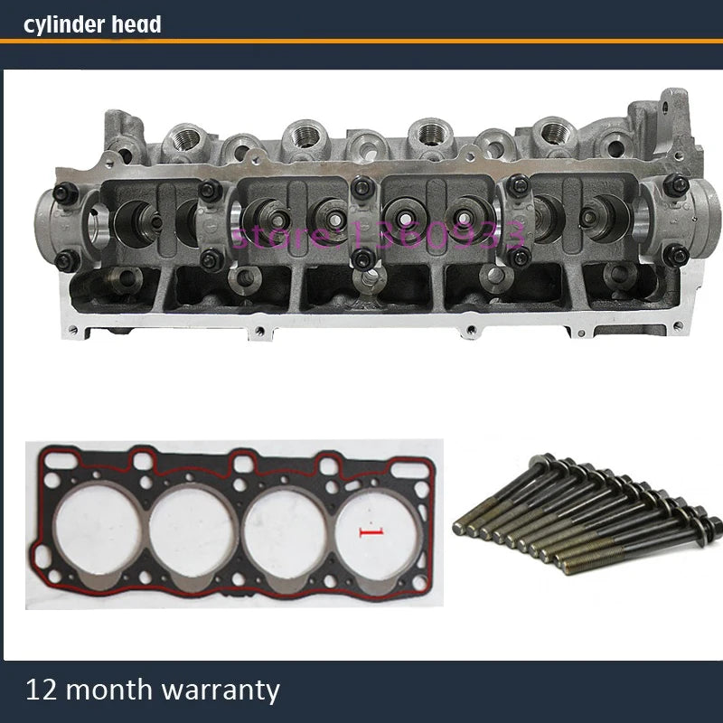 cylinder head for Ford Econovan Courier Escort Tempo 1998CC 2.0 D 8V 1983- engine : R2 RF  R263-10-100J  with gasket bolt
