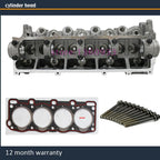cylinder head for Ford Econovan Courier Escort Tempo 1998CC 2.0 D 8V 1983- engine : R2 RF  R263-10-100J  with gasket bolt
