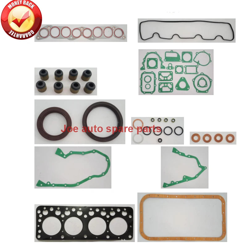 4D24 86ZQ Engine Full gasket set kit for foton diesel engine
