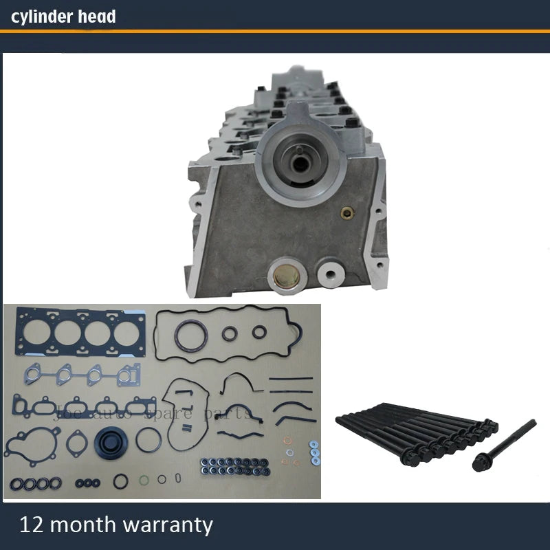 D4EA complete cylinder head assembly for HYUNDAI  SONATA IV ELANTRA TRAJET (FO) MPV SANTA Fe I TUCSON (JM) with full gasket bolt