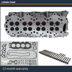 WE WL complete cylinder head assembly for Ford Ranger Everest Mazda pick up BT50 2.5 TDI DOHC 16V 2006- with full gasket bolt