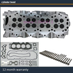 WE WL complete cylinder head assembly for Ford Ranger Everest Mazda pick up BT50 2.5 TDI DOHC 16V 2006- with full gasket bolt