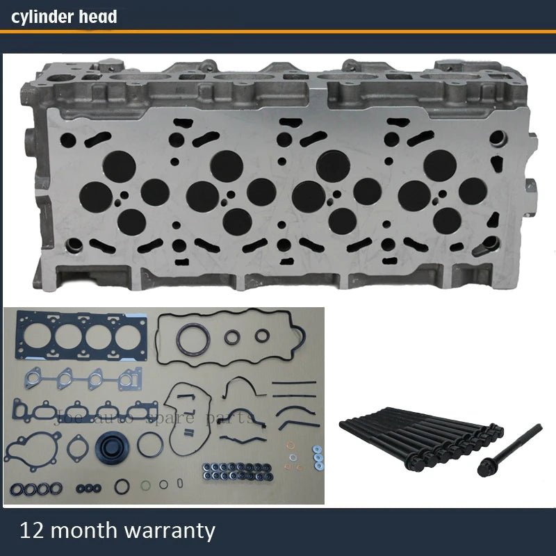 D4EA complete cylinder head assembly for HYUNDAI  SONATA IV ELANTRA TRAJET (FO) MPV SANTA Fe I TUCSON (JM) with full gasket bolt