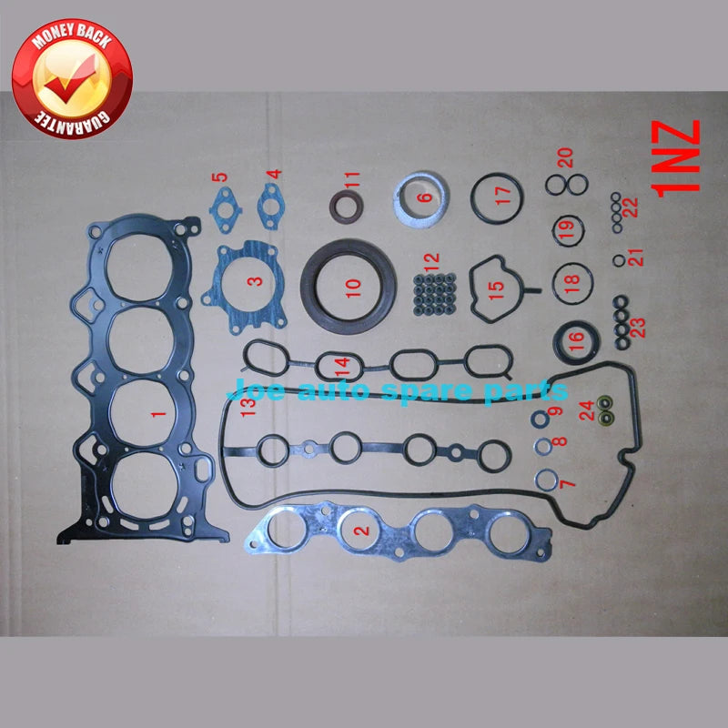 1NZ 1NZFE 1NZFXE engine Head full Gasket Set for Scion xA xB Toyota Echo Yaris SCION SCION XB XA 1.5 L 1.5L DOHC 16v 2000-2015