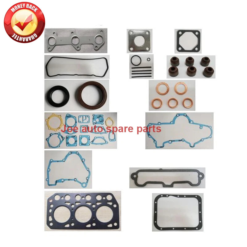 Engine Full gasket set kit for Mitsubishi engine : K3C