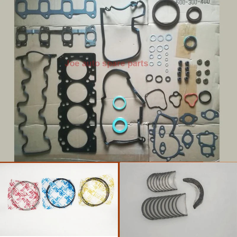 3C 3CT 3CTE  Full gasket  kit crankshaft connecting rod bearing piston ring for Toyota IPSUM AVENSIS CALDINA GAIA 2.2 d td 2.0 d