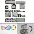 N04C  Overhaul engine full gasket set kit crankshaft connecting rod bearing piston ring for Hino Dutro 300 Series 4009cc 4.0L