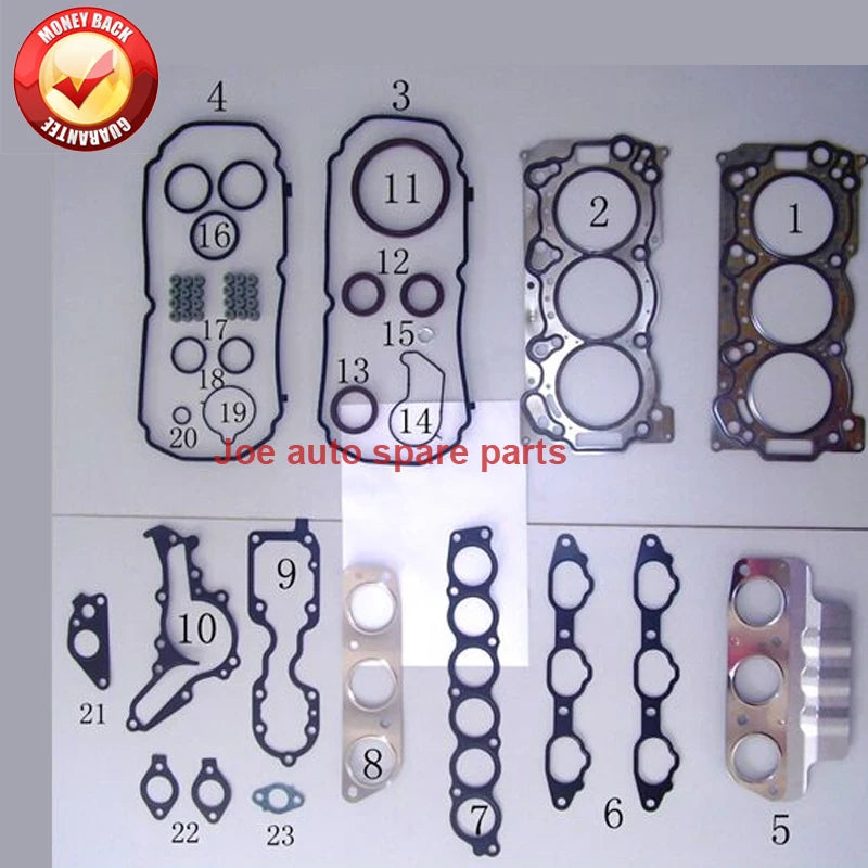 6B31 Engine Full gasket set kit for Mitsubishi OUTLANDER II 3.0 L 3.0L 06-12 50304500 1000B780 1000B786