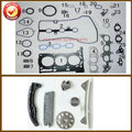 1KRFE 1KR Full gasket set Timing Chain Kit for Daihatsu SIRION STORIA Toyota AYGO YARIS VITZ VIOS Citroen C1 Peugeot 107 1.0L