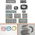 W04D W04DT complete repair Overhaul engine full gasket set kit crankshaft connecting rod bearing piston ring for Hino truck