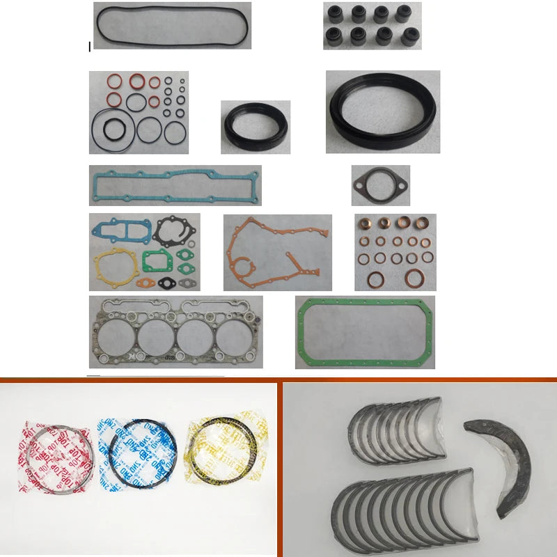 W04E complete repair Overhaul engine full gasket set kit for Hino truck