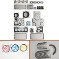 For Yanmar 4TN82 4TNA82 4TN82E  Full gasket set kit crankshaft connecting rod bearing piston ring for John Deere 575 675B Skid