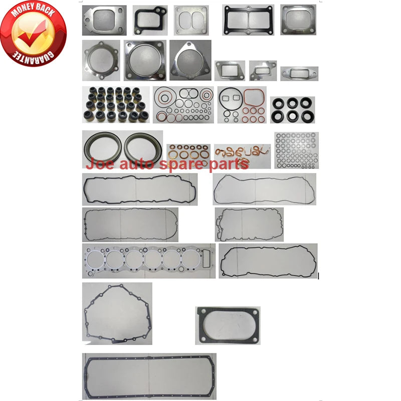 for Isuzu 6WG1 6WG1T O3 Engine Full gasket set kit for Hitachi Kawasaki ZAX850 ZAX650 ZAX450 ZX470 ZX500 ZX520 ZX870H-3