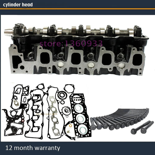 3L complete cylinder head assembly for Toyota Hilux 4Runner HiAce Land Cruiser Dyna 150 ToyoAce 2.8 D 8V with full gasket bolt