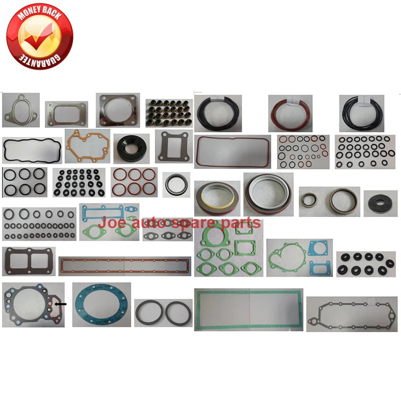 6D125 S6D125 Engine Full gasket set kit for Komatsu Excavator PC400-8