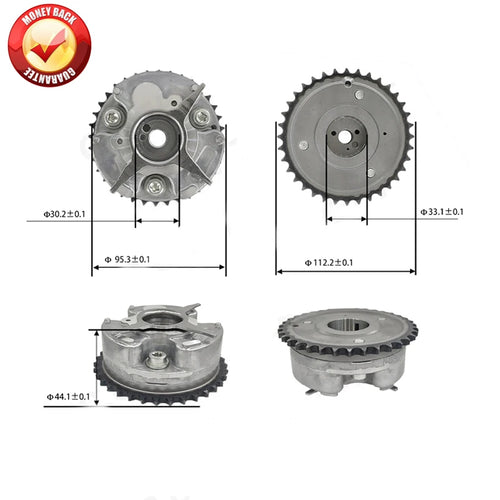 2TR 2TRFE Engine camshaft Adjuster Dephaser pulley for Toyota Tacoma 4Runner 4 Runner 2694cc 2.7L 2005-2013 13050-75010