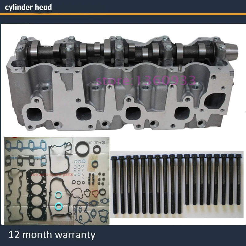 2CTE 3CTE complete cylinder head assembly for Toyota Avensis Carina Picnic Corona Caldina Gaia Ipsum 2.0 2.2 d with gasket bolt