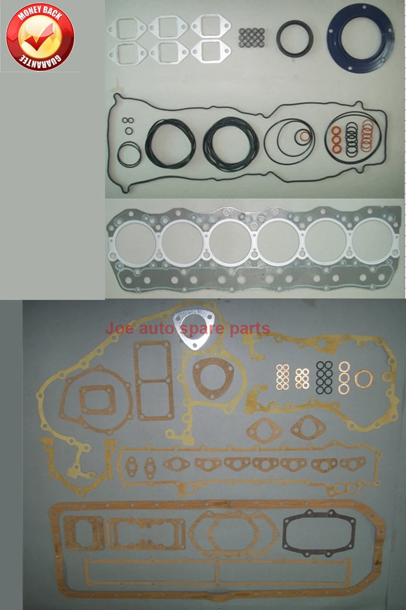 6D15 6D15T Engine Full gasket set  kit for Mitsubishi 6900 BUS MK116F MM116H MM516H  6900 truck FK116 FK215 FK216 FM316 D