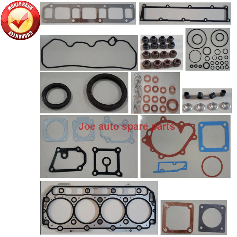 Engine Full gasket set kit for Yanmar Diesel Engine: 4D106 4TNE106