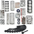 4JX1 4JX1T Full gasket set kit cylinder head bolt nuts screw for  ISUZU Bighorn/Trooper OPEL Monterey B DTI HOLDEN Jackaroo 3.0L