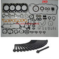 2KD 2KDFTV Engine Full gasket set kit cylinder head bolt nuts for Toyota Hiace Hilux DYNA 150 Innova Fortuner TD 16V 2494cc 2.5L