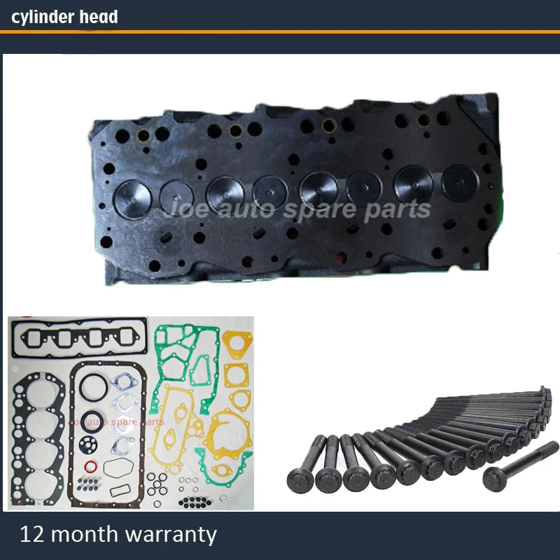 TD25 TD25TI 8v complete Cylinder head assembly for Nissan Urvan Pick up Cabstar D22 King cab Frontier 2.5L with full gasket bolt