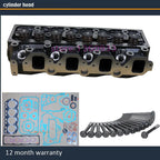 complete cylinder head assembly for Ford Maverick 2664CC 2.7 TD 8V 92-99 engine TD27T 1960811 11039-7F401 with full gasket bolt