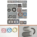complete overhaul full gasket set kit main crankshaft connecting  bearing piston ring  for Yanmar engine S4D106 4TNV106